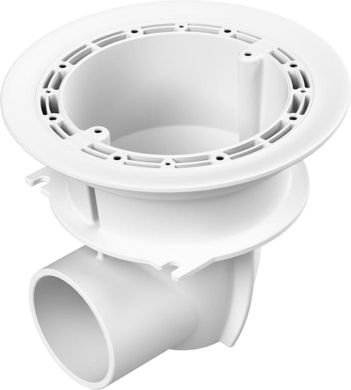 MAIN DRAIN WITH ELBOW CONNECTION