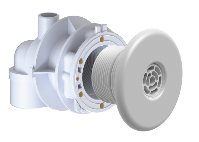 MASSAGE SYSTEM WATER | AIR Ø 50 MAXI series | ABS