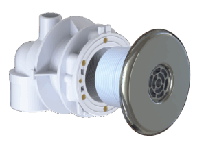 MASSAGE SYSTEM WATER | AIR Ø 50 MAXI series | Stainless steel SALT PROTECTED